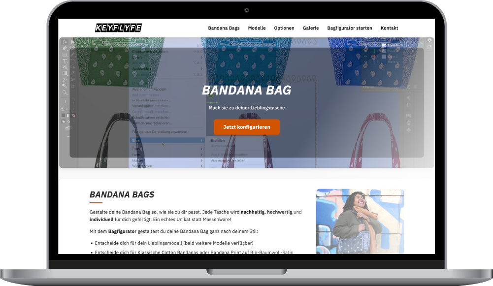 Referenz Bandana Bag